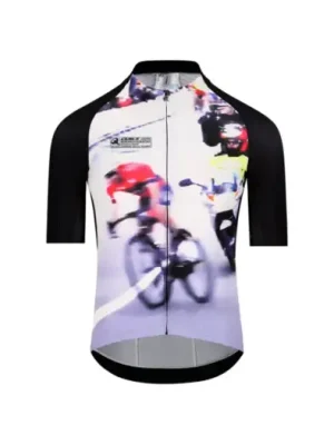 Horká Nabídka Q36.5 Gregarius Pro Milano-Sanremo Nibali Jersey Black/White