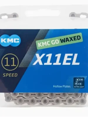Nejlepší Cena ŘETĚZ KMC X11 EL STŘÍBRNÝ WAXED BOX
