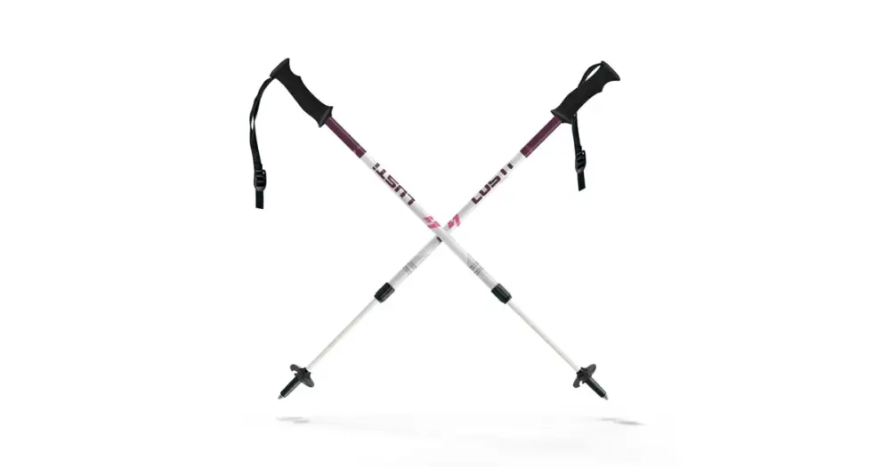 Hůlky Lusti Kids JS White - délka: 66-108cm Expresní Doručení