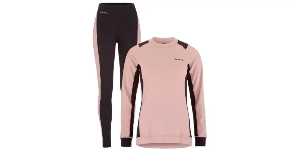 Dámský set CRAFT CORE Dry Baselayer Růžová Horká Nabídka