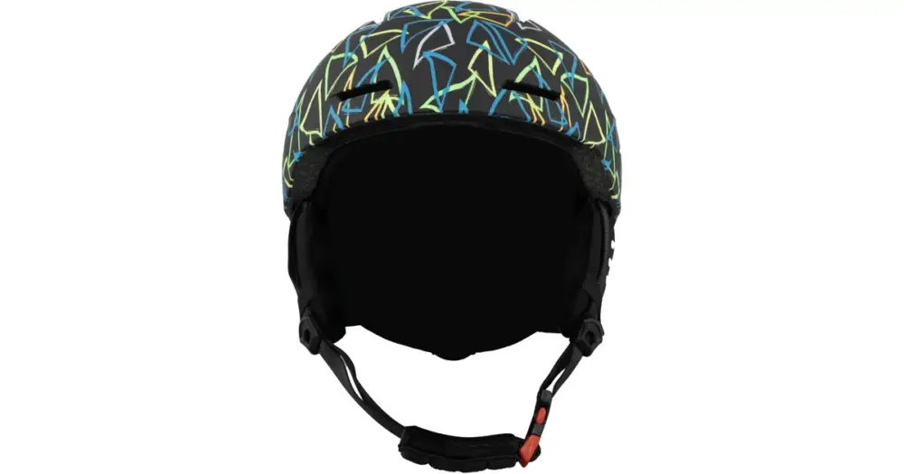 BLIZZARD Flash junior ski helmet, black/multicolor Zlevněný