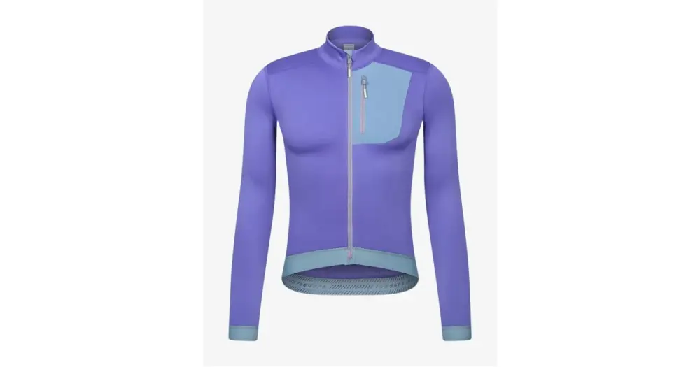 Dámský dres Isadore Alternative Eco Fleece s dlouhým rukávem tmavě fialová zelená - vel. M Časově Omezené