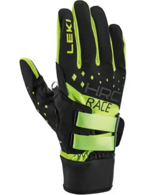 Sezónní Sleva Rukavice LEKI HRC Race Shark, black-neon yellow
