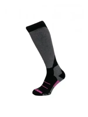 BLIZZARD Lyžařské podkolenky Wool Sport ski socks, black/pink Akce