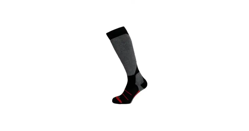 BLIZZARD Wool Sport ski socks, black/red Výhodná Nabídka