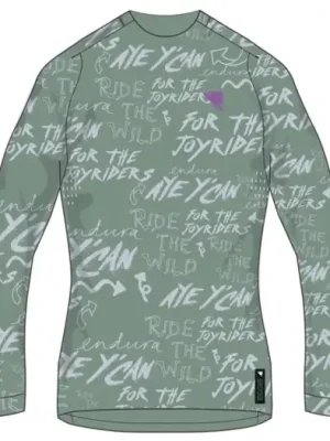Top Prodej Endura dámský dres s dlouhým rukávem Singletrack Print Tee Sage Green
