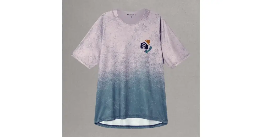 Endura dres s krátkým rukávem Singletrack Print Tee Titanium Kup Teď