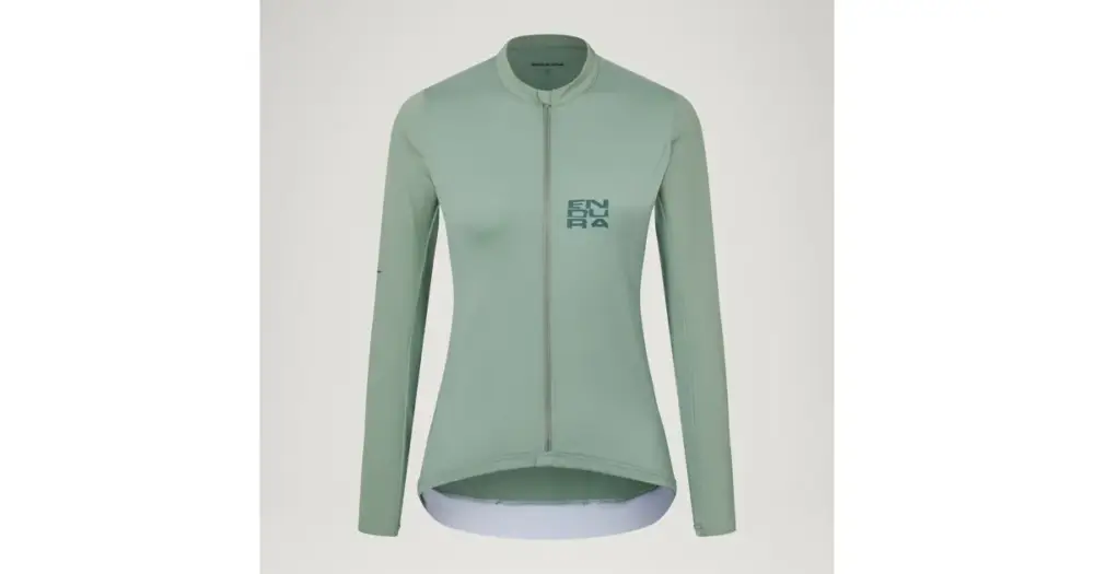 Endura dámský dres s dlouhým rukávem Alltrack Ride Sage Green Zlevněný