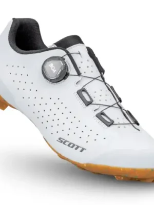 Cyklistická obuv SCOTT Gravel Pro White/Black Nízká Cena