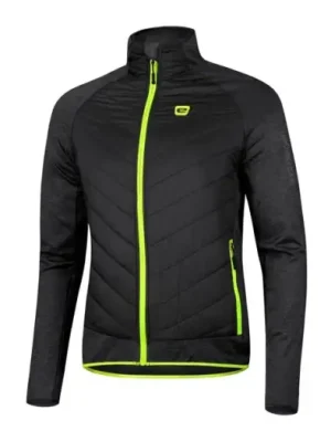 Etape pánská bunda/mikina CRUX 2.0, černá/žlutá fluo Levný