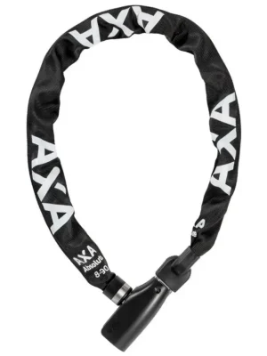 Bezpečná Platba Řetězový zámek na kolo AXA Absolute 90/8 černá