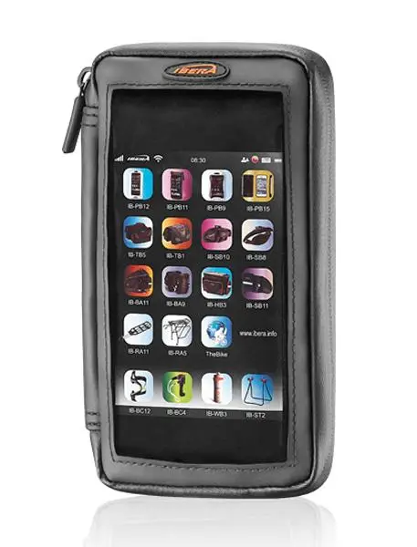 Nízká Cena Pouzdro s peněženkou pro Smartphone 4.5 - 5" na představec IBERA IB-PB22