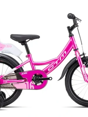 Dětské kolo CTM JENNY 16 20251 převod, V-brzdy, junior bike, včetně pedálů Akční Cena