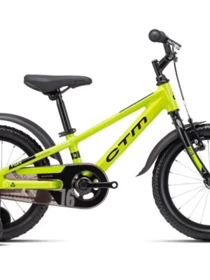 Dětské kolo CTM FOXY 16" 20251 převod, V-brzdy, junior bike, včetně pedálů Originální