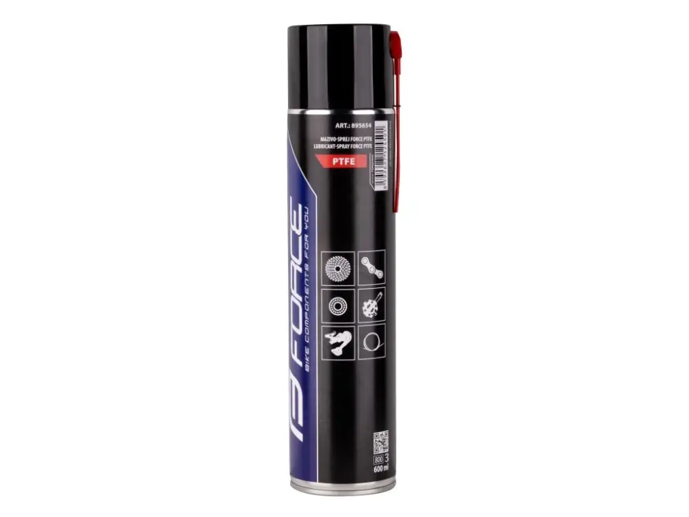 Novinka Sprej FORCE PtFe mazivo600 ml