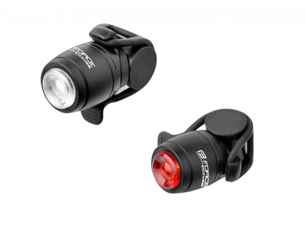 Blikačky FORCE NIB USB přední+zadní - Rychlé Dodání