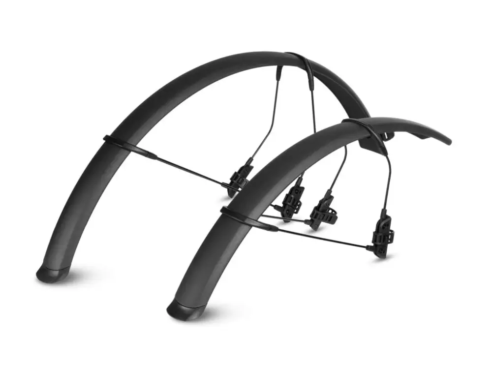Nejlepší Cena Sada blatníků CUBE ACID Mudguard Set GRAVEL 28"Blatníky pro gravel kola 28", černé