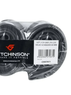 Nejprodávanější Duše Hutchinson 26 x 1,7-2,35 AV (2 ks)auto ventil 40 mm, montážní balení 2 ks