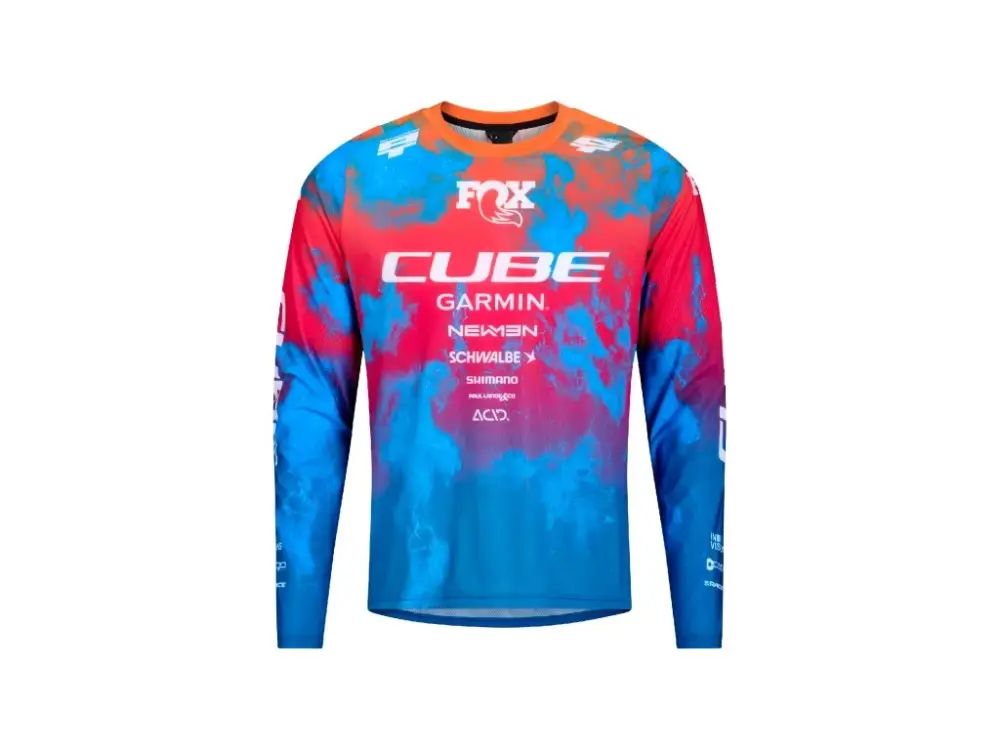 Dres s dlouhým rukávem CUBE MTB Jersey X Actionteam L/S Rychlé Dodání