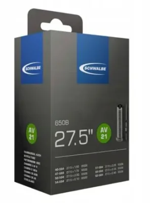 Dokud Zásoby Vydrží Schwalbe duše 27.5" AV21 40/62-584 auto-ventilek