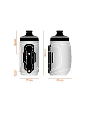 FIDLOCK láhev Twist Set 450ml + základna na rám Výprodej