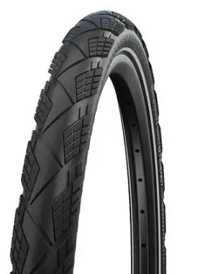 Vrácení Zdarma Schwalbe Marathon Efficiency 50-622 (29x2.0) SuperRace Addix V-Guard černá+reflexní pruh skládací