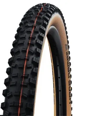 Značkový Schwalbe plášť HANS DAMPF27.5x2.60 SuperTrail Addix Soft TLE bronze skin skládací