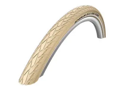 Schwalbe Road Cruiser42-622 KevlarGuard krémová+reflexní pruh Sleva