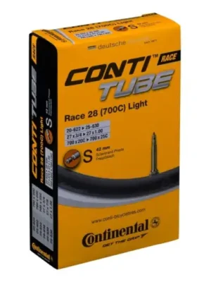 CONTINENTAL - duše Race Light 28" 700x20/25C galuskový ventilek 42 mm Pouze Dnes
