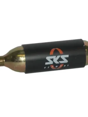 Autentický SKS - CO2 bombička pro Airbuster/Airgun 16 g se závitem izolovaná 1 ks