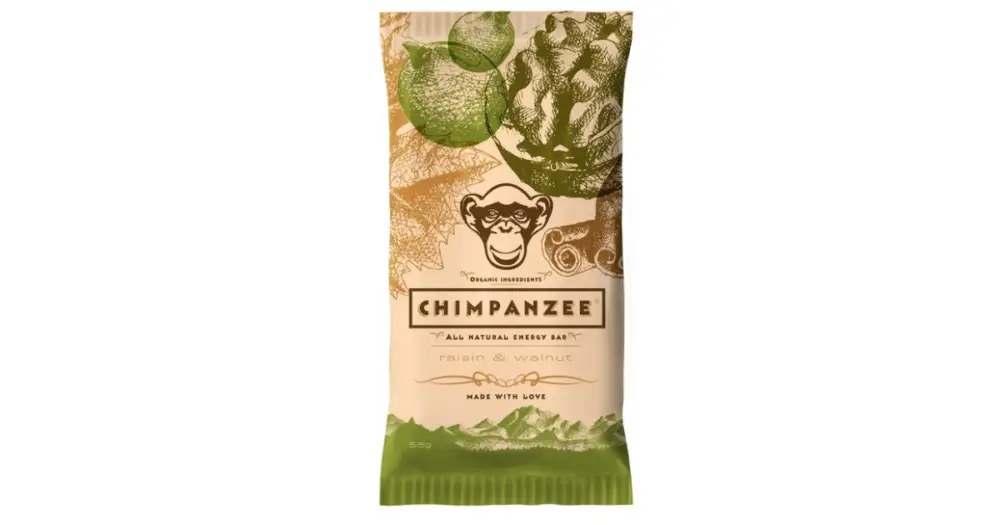 Akce CHIMPANZEE -Energy Bar Raisin-Walnut 55g