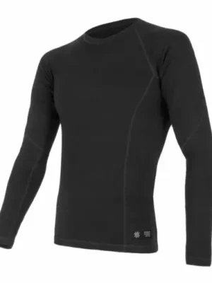 SENSOR - triko MERINO DF černá S Kup Teď