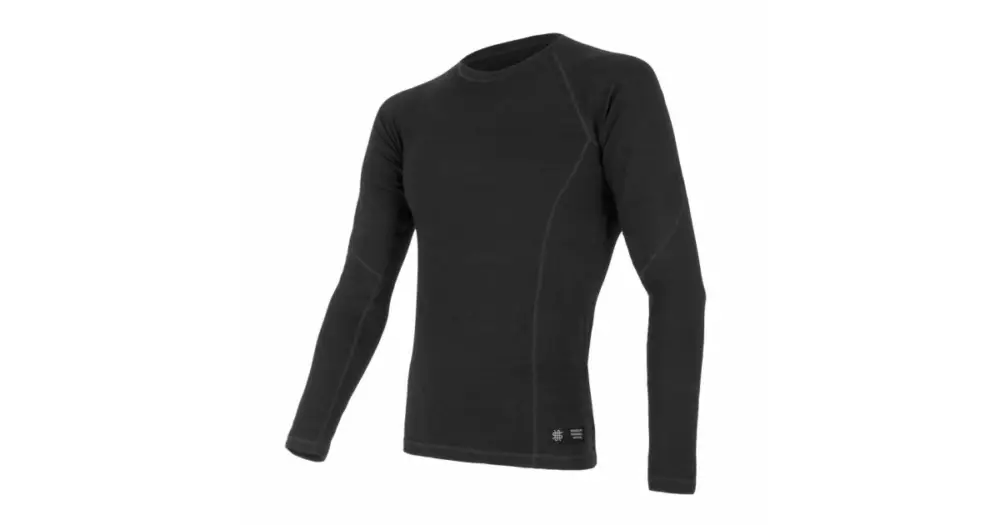 SENSOR - triko MERINO DF černá S Kup Teď