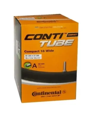 Vysoce Kvalitní CONTINENTAL - duše Compact 16" Wide 1.9/2.3 AV