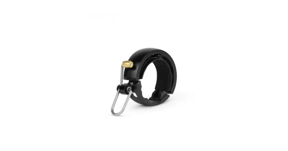KNOG - zvonek Oi Bell LUXE Oi LUXe velký Black Matt Výprodej