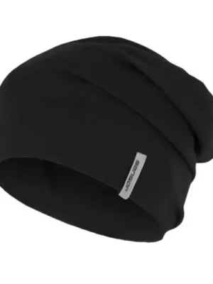 SENSOR - čepice MERINO ACTIVE černá Vysoce Kvalitní