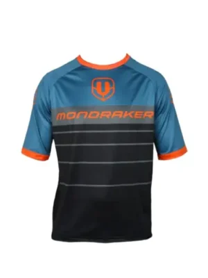MONDRAKER Jersey short, black/petrol/orange S Top Prodej