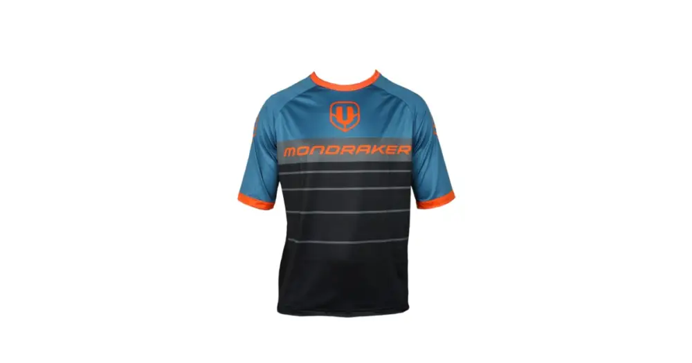 MONDRAKER Jersey short, black/petrol/orange S Top Prodej