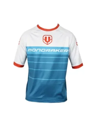 Koupit Online MONDRAKER Jersey short, petrol/white/red M