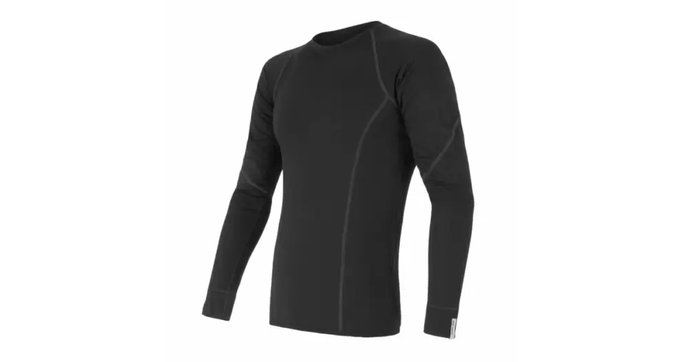 SENSOR - triko MERINO ACTIVE černá XXL Cenový Hit