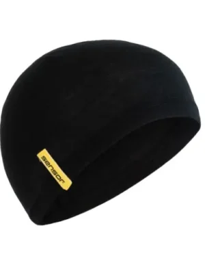 SENSOR - čepice MERINO ACTIVE UNDER černá Nejlepší Volba