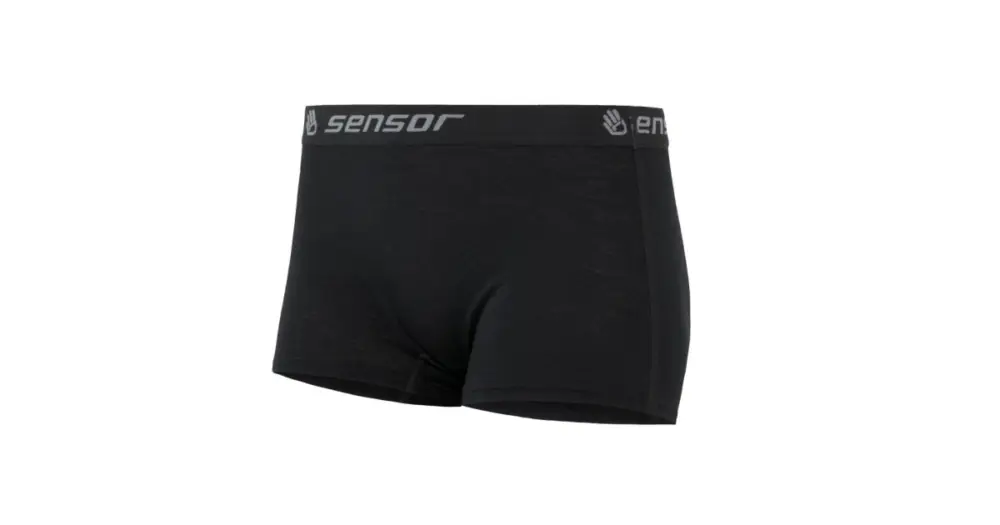Cenově Výhodný SENSOR - dámské kalhotky MERINO ACTIVE černá M