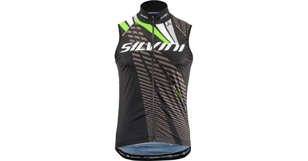 Vrácení Zdarma SILVINI - vesta TEAM black-green XL