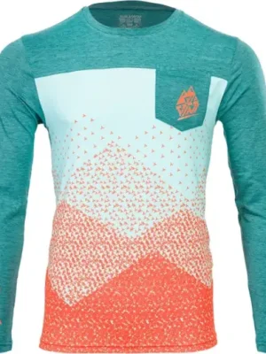 Autentický SILVINI - enduro dres ELLO ocean-orange
