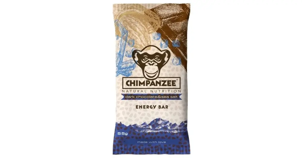 Autentický CHIMPANZEE - energy bar chocolate & salt sea 55 g