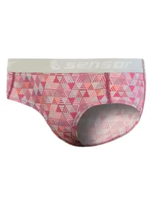 Doprava Zdarma SENSOR - dámské kalhotky MERINO IMPRESS lilla/pattern XL