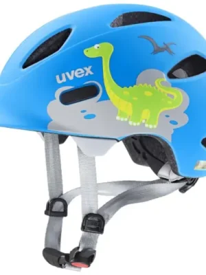 Vysoce Kvalitní UVEX - dětská helma Oyo Style Dino modrá 50-54 cm