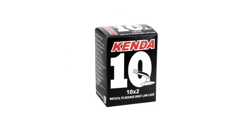 Autentický KENDA - duše 10" 52-152 AV 45° 45 mm zahnutý ventil