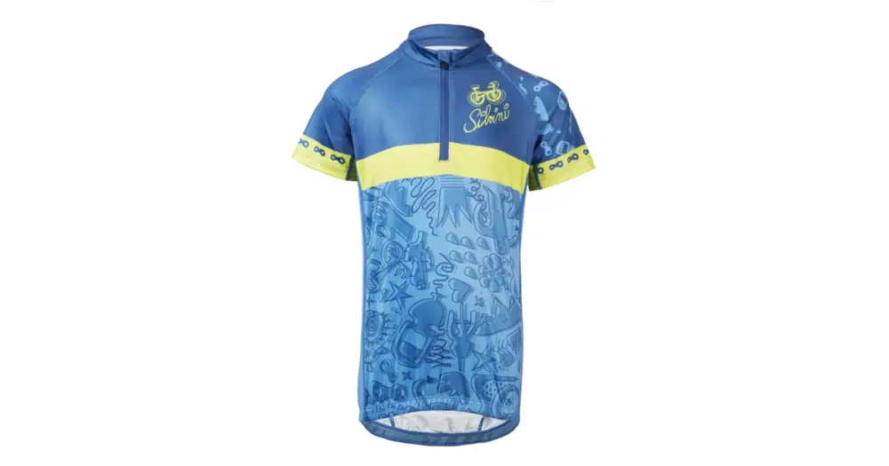 SILVINI - dres Scrivia blue-lime 146-152 Kup Teď