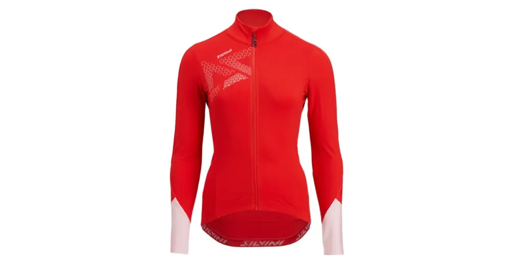 SILVINI - dámský zimní dres Calvana červená/bílá Pouze Dnes